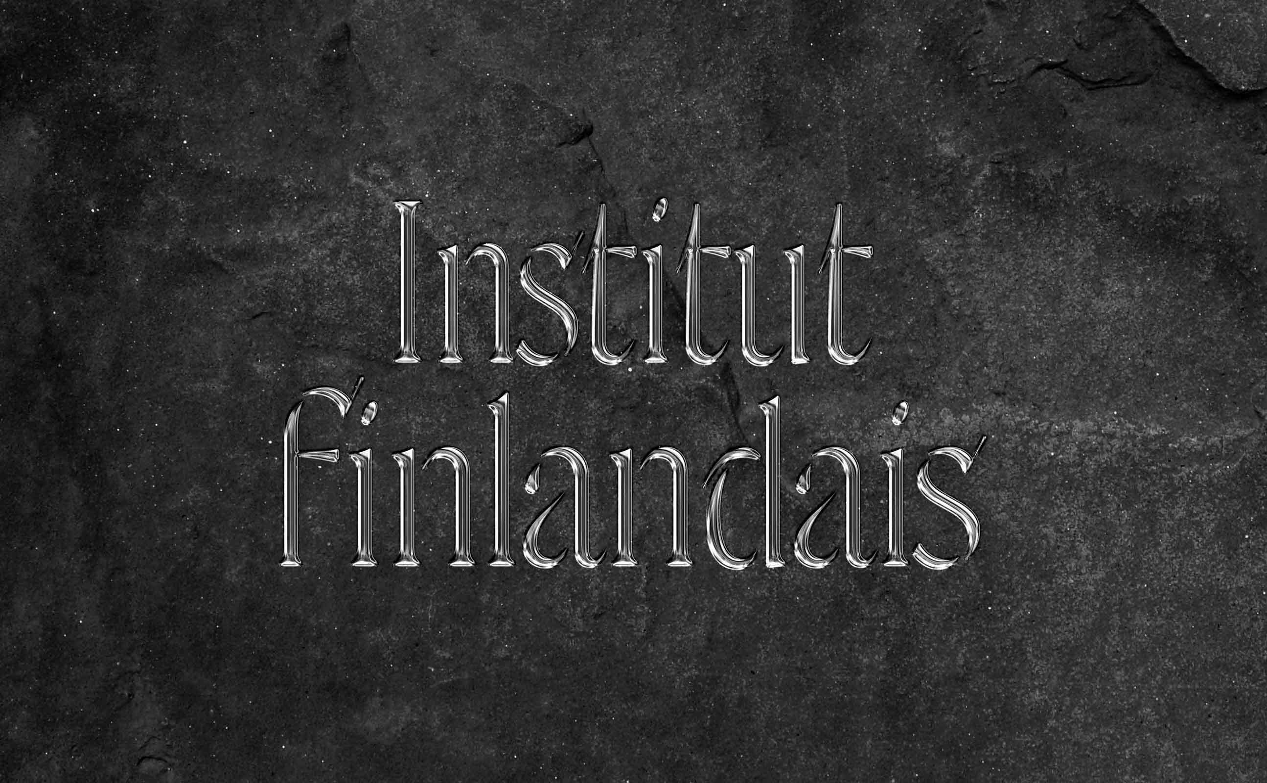Custom font for Istitut Finlandais