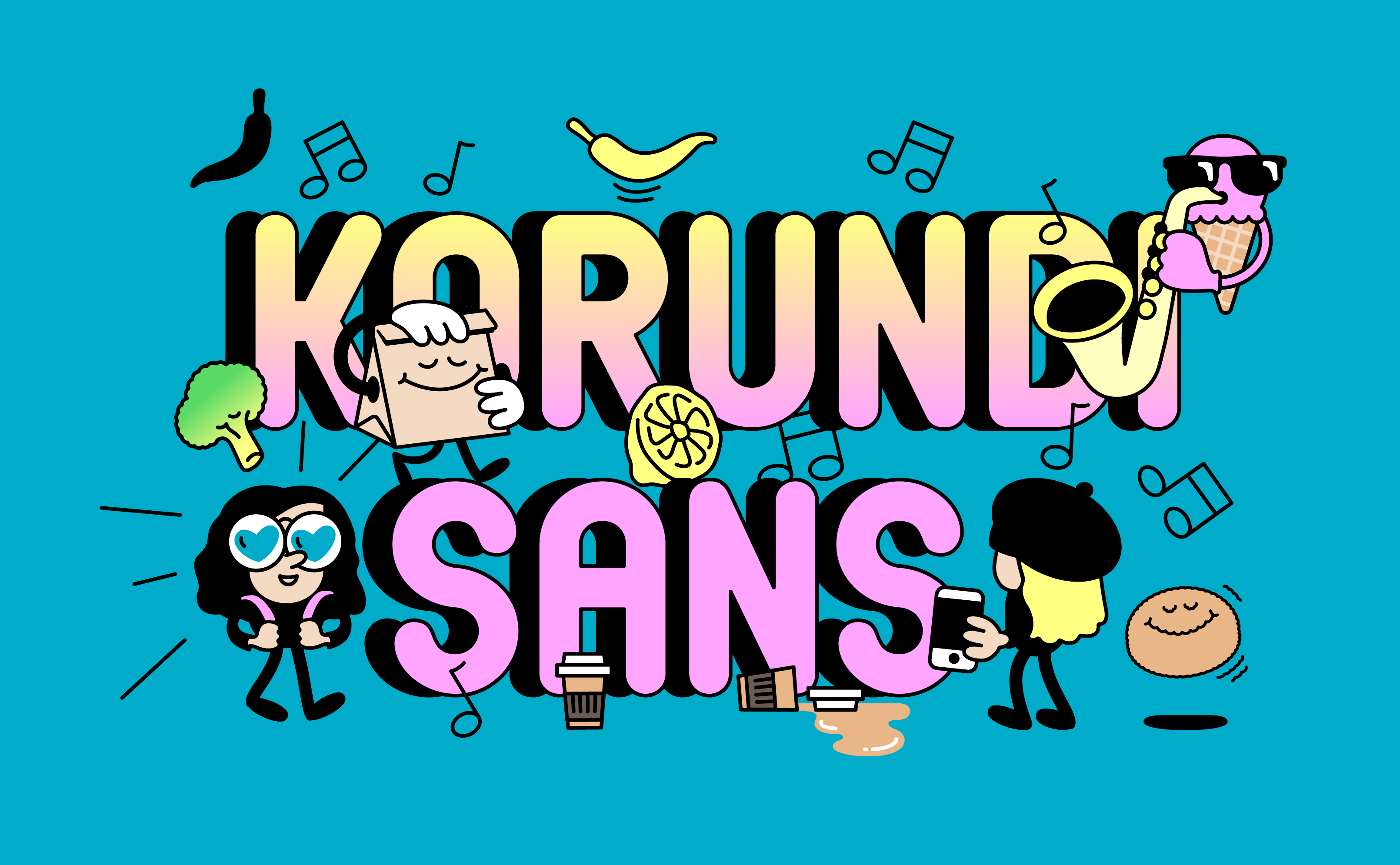 Custom font for Korundi