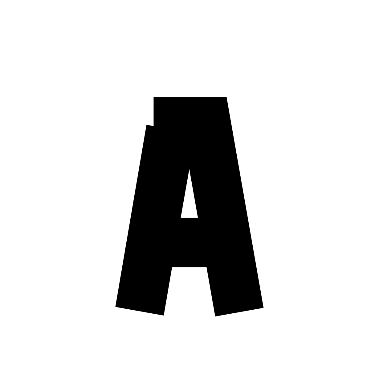 Custom font for a theatre performance